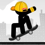 Play Game Stickman Skate City now !